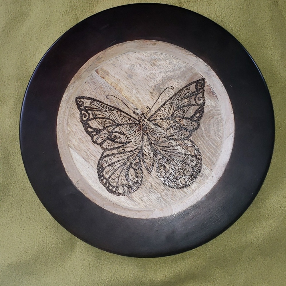 Wood plate holders